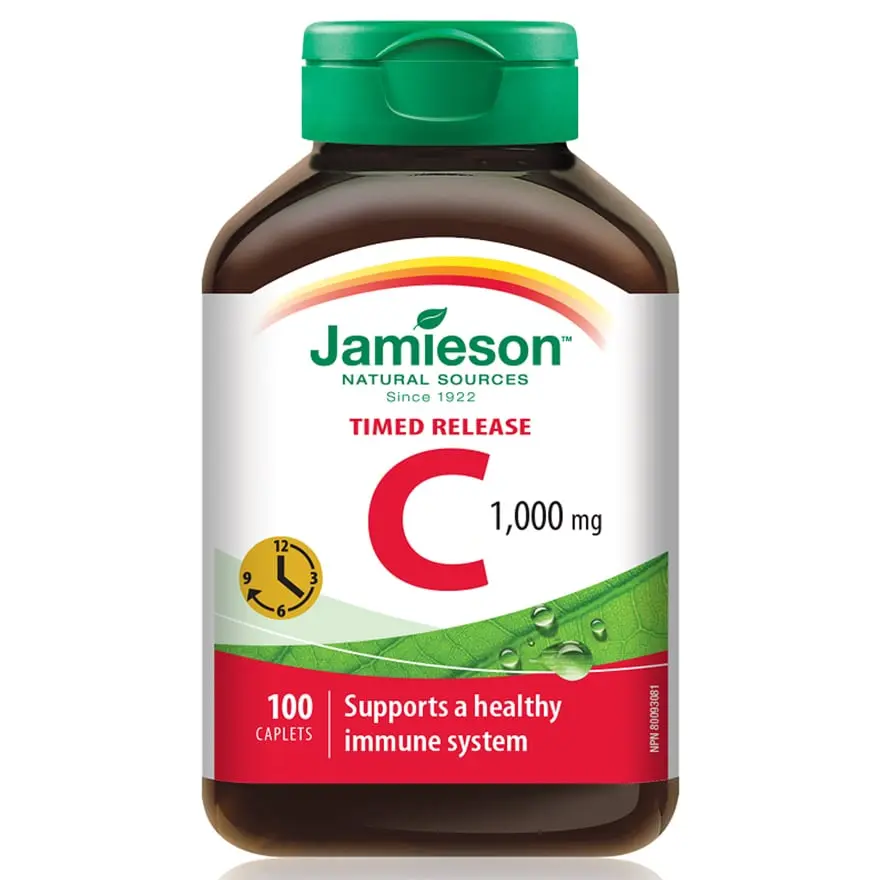 Jamieson – 長效維他命C 1000毫克 100片裝