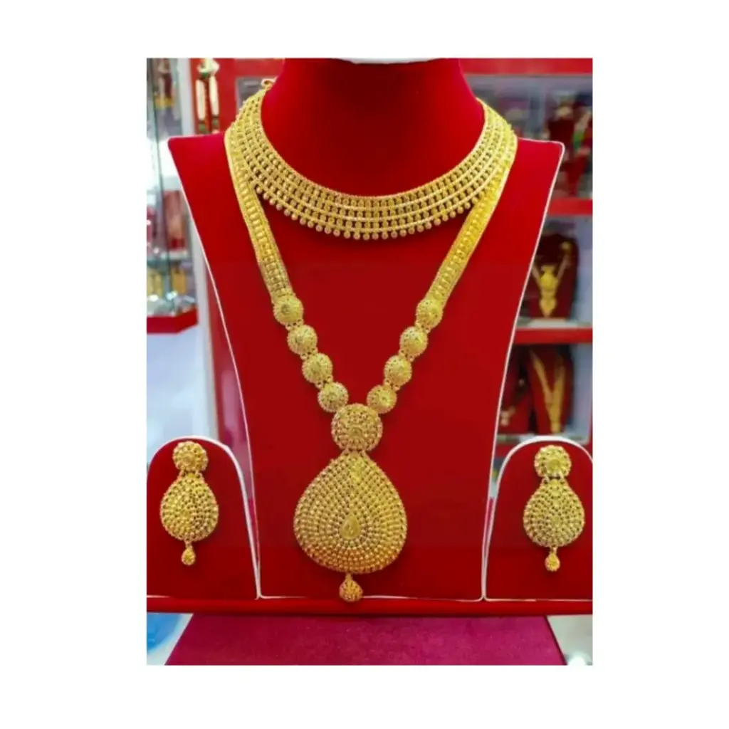 拉尼哈爾風格 24K 鍍金項鍊（女士款）