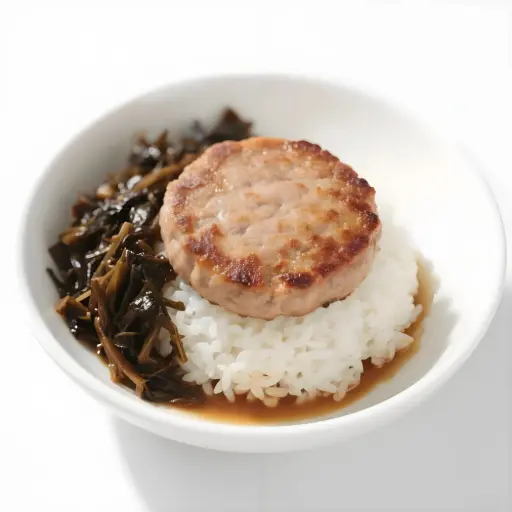 梅菜肉餅飯