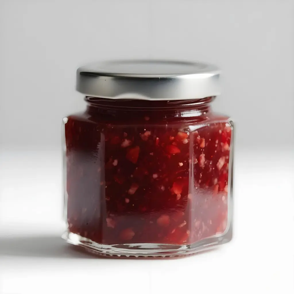 草莓碎肉果醬
