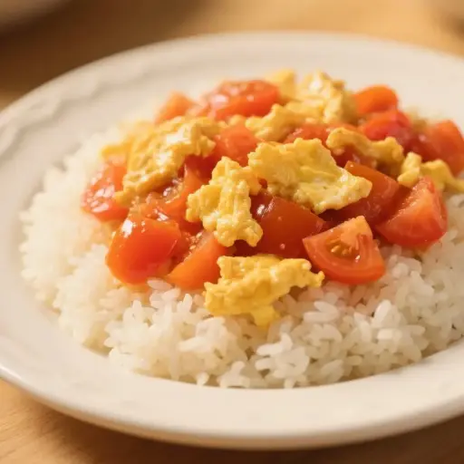 番茄炒蛋飯