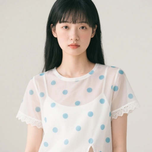 夏季短袖雪紡T恤女裝