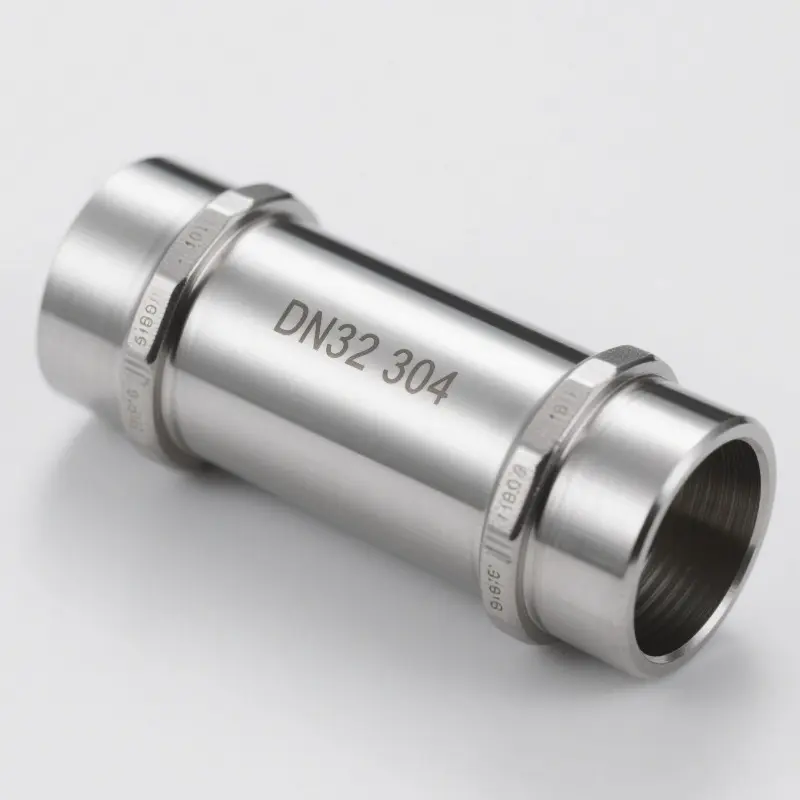 不鏽鋼雙卡等徑直接管件