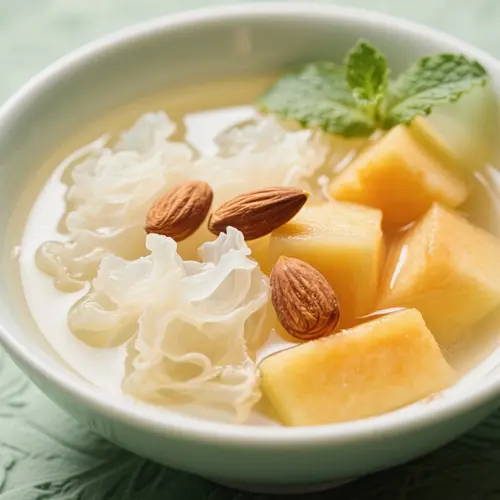 南北杏木瓜燉雪耳