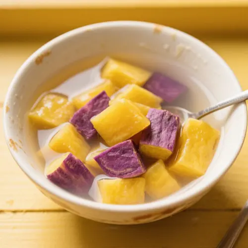 黃紫番薯糖水