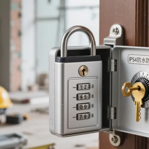 掛式裝修工地鑰匙密碼鎖盒