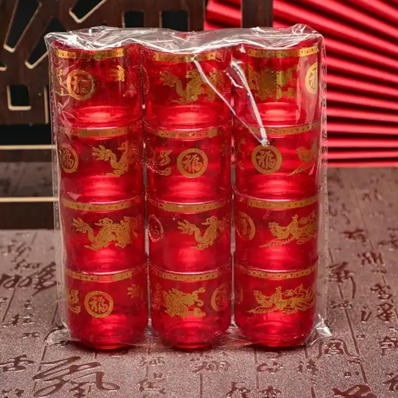 拜神供奉塑料酒杯