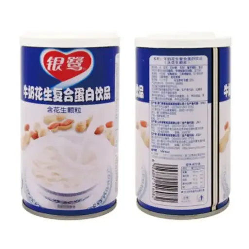 銀鷺牛奶花生複合蛋白飲品