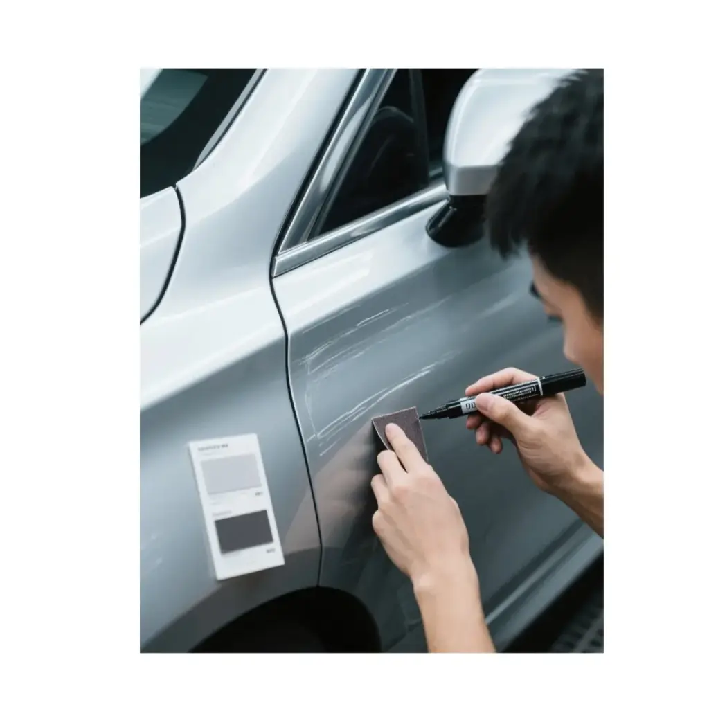 车身划痕手工修复