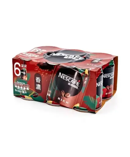 雀巢即溶咖啡特濃口味250毫升6罐裝
