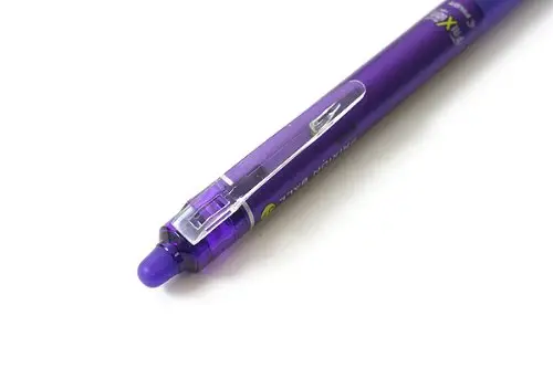 百樂可擦球型按動式凝膠墨水筆 - 0.7mm - 紫色