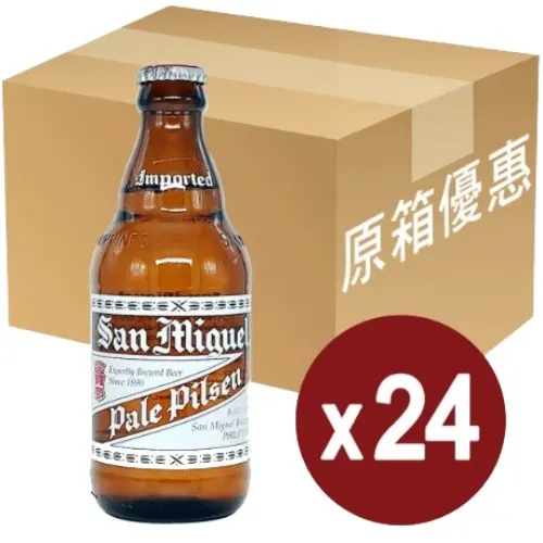 San Miguel Philippines Beer - 菲律賓生力啤酒（320ML 整箱）