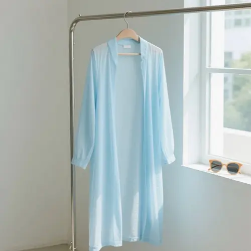 防曬透氣長版開衫