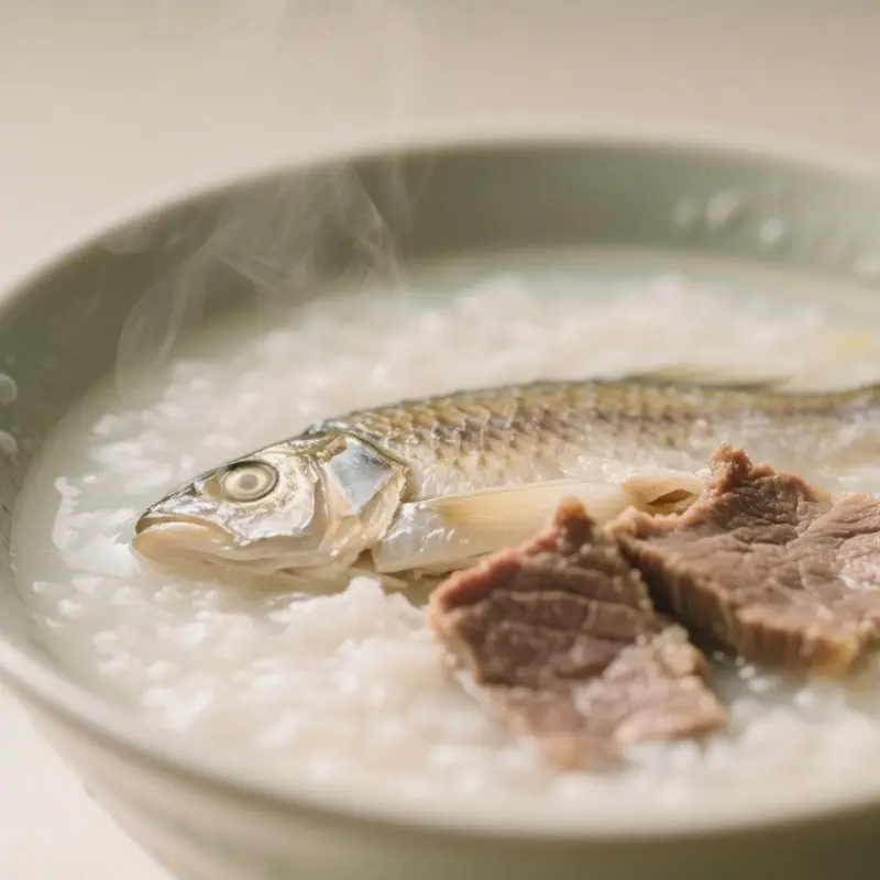 魚片牛肉粥