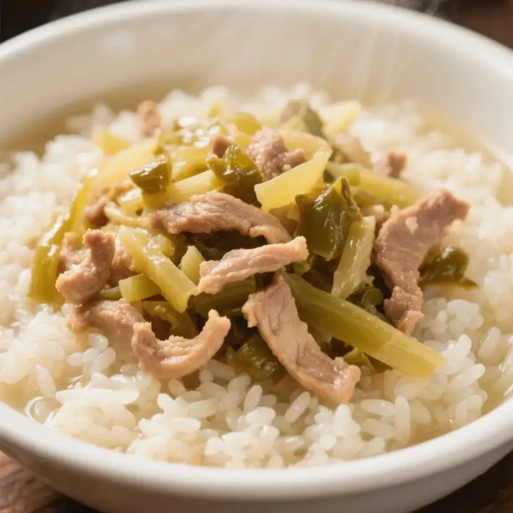 榨菜肉絲炆米