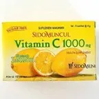 SIDOMUNCUL VITAMIN C 1000 LEMON sachet (4gr)