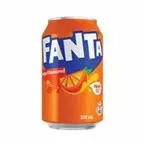 FANTA ORANGE FLAVOURED can (330ml)