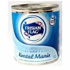 FRISIAN FLAG BENDERA PUTIH KENTAL MANIS can (370gr)