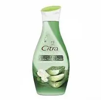 CITRA HAND & BODY LOTION FRESH GLOW UV GEL ALOE VERA & WHITE ROSE 20 SKIN FOODS + VITAMIN (210ml)