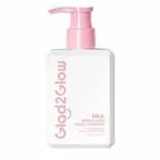   GLAD2GLOW FACIAL WASH MILK AMINO ACID BRIGHTENING CLEANSER 80gr 