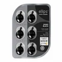ELLIPS HAIR VITAMIN SHINY BLACK (6 @1ml)