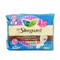 LAURIER SUPER SLIMGUARD HEAVY NIGHT WING 35cm (12pads)