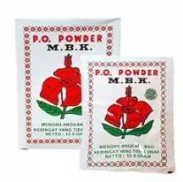 MBK P.O. POWDER ANTI BAU KERINGAT PUTIH (13.6gr)