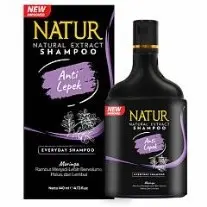 NATUR SHAMPOO MORINGA ANTI LEPEK (140ml)
