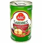 ABC SARDINES EXTRA PEDAS 155gr