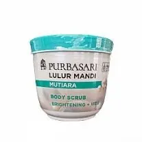 PURBASARI BODY SCRUB MUTIARA BRIGHTENING + VIT.E (200gr)