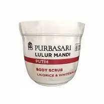 PURBASARI BODY SCRUB PUTIH LICORICE & WHITENING EXTRACT (200gr)