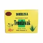 TEMULAWAK DHILISA SOAP ALOE VERA WITH VITAMIN E 70gr
