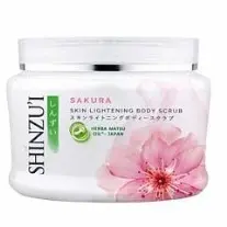 SHINZU'I SKIN LIGHTENING BODY SCRUB SAKURA (200gr)