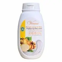 VIENNA BRIGHTENING BODY LOTION BENGKOANG & MILK (250ml)