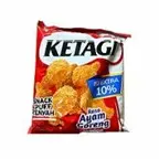 KETAGI FRIED CHICKEN FLAVOUR SNACK PUFF (20gr)