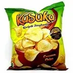 KUSUKA KERIPIK SINGKONG LADA HITAM (180gr)