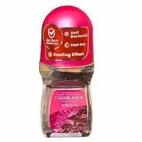 CASABLANCA DEODORANT ANTI PERSPIRANT ROLL ON (PINK) ROMANTIC (50ml)