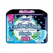 CHARM COOLING FRESH NIGHT WING (35cm 8pads)