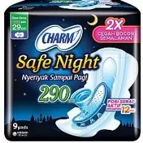 CHARM SAFE NIGHT WING (29cm 9pads)