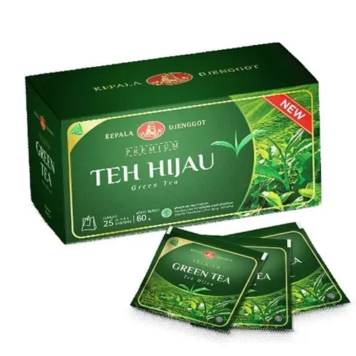 Teh Hijau Kepala Djenggot 綠茶袋