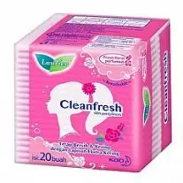 LAURIER CLEAN FRESH PANTYLINERS PERFUMED (20pads)