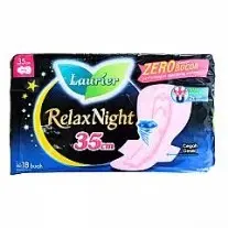 LAURIER RELAX NIGHT WING 35cm (18pads)