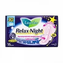 LAURIER RELAX NIGHT WINGS 30cm (16pads)