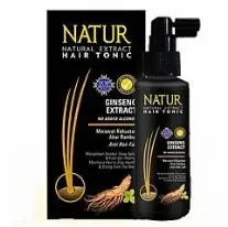 NATUR HAIR TONIC GINSENG EXTRACT (ANTI HAIR FALL) (90ml)