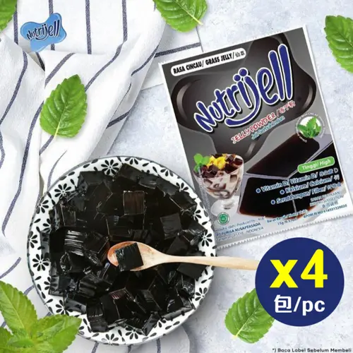 Nutrijell 草粉 15克 (4 (包裝)