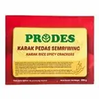 PRODES KARAK PEDAS SEMRIWING KARAK RICE SPICY CRACKERS 250gr