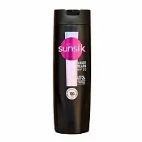 SUNSILK SHAMPOO GLOSSY BLACK (160ml)