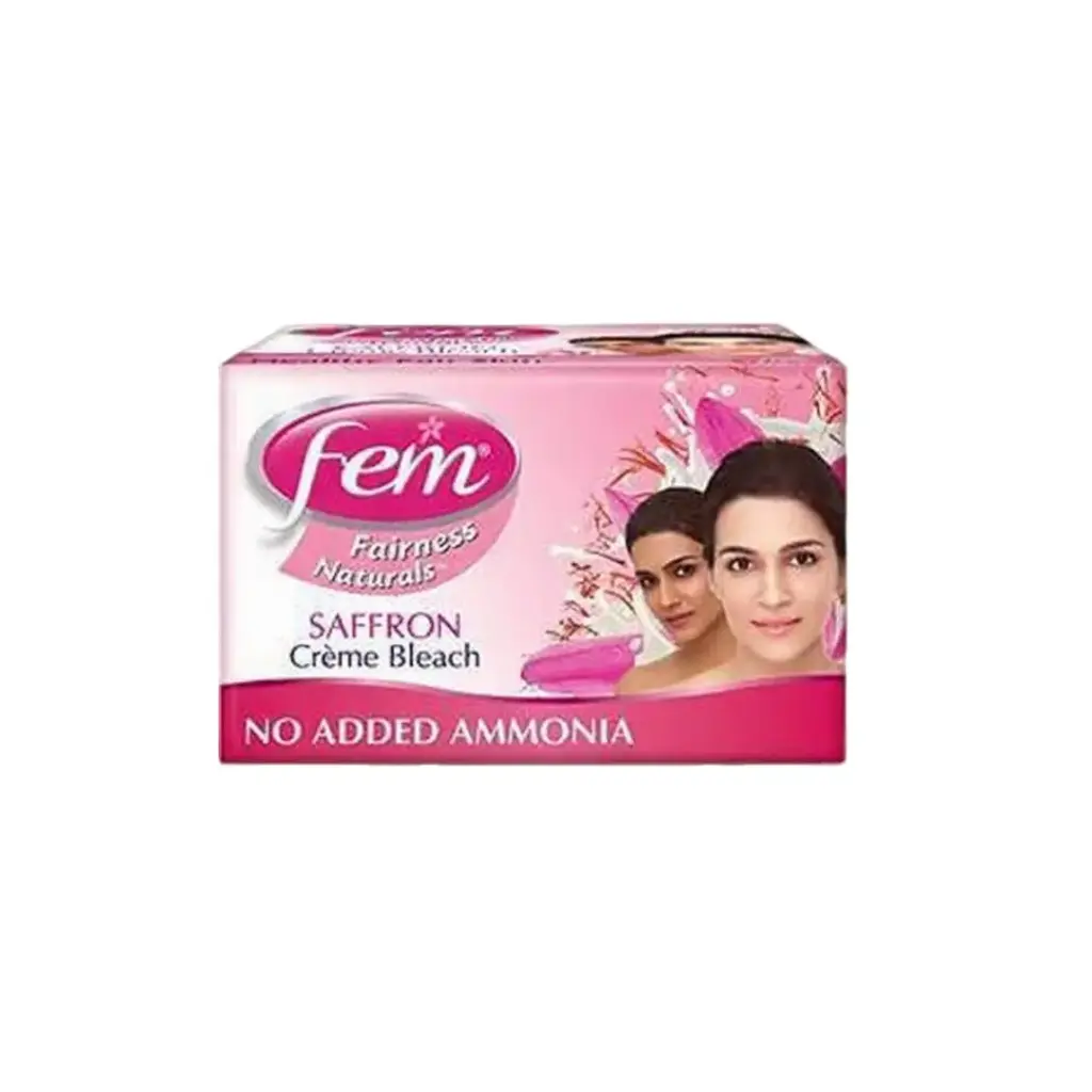 Fem 黃金珍珠薑黃藏紅花 24 克護膚漂白面霜