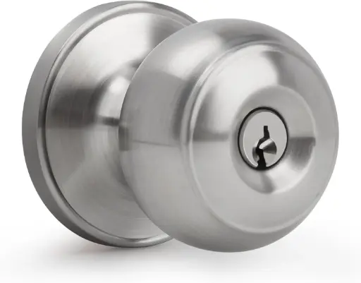 帶鎖入戶門把手