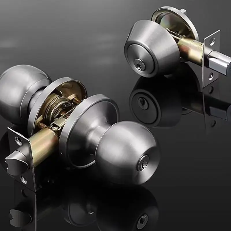 帶鑰匙鎖的門把手